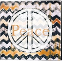 Peace Zig Zag Fine Art Print