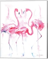 Flamingo Trio Fine Art Print