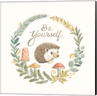Be Yourself Hedgehog Fine Art Print