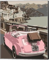 Pink Bug in Europe Fine Art Print