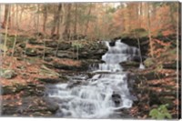 Waterfall Steps at Pigeon Run Fine Art Print