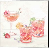 Classy Cocktails V Fine Art Print