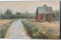 Road to the Fields Neutral Fine Art Print