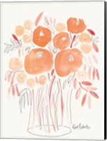 Guava Blooms and Bubblegum Leaves Fine Art Print