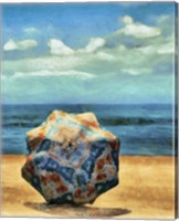Beach Umbrella III Fine Art Print