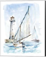 Sailing into the Harbor II Fine Art Print