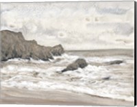 Coastal Shoreline II Fine Art Print
