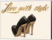 Shoe Festish Live with Style Clean Fine Art Print