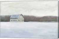 Winter Barn Fine Art Print