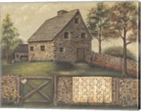 Stone House Retreat Fine Art Print