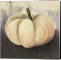 White Rustic Pumpkin Fine Art Print