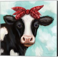 Cow Girl Fine Art Print