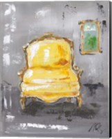Yellow Chair Fine Art Print