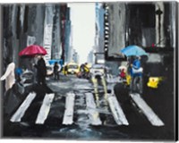 NYC in the Rain Fine Art Print