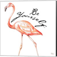 Be Different Flamingo II Fine Art Print