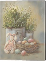 Rustic Easter Vignette Fine Art Print