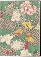 Japanese Floral Design IV Fine Art Print