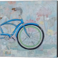 Bicycle Collage II Fine Art Print