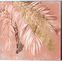 Golden Palms II Fine Art Print