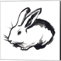 Winter Rabbit II Fine Art Print