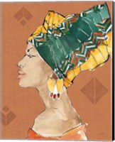 African Flair VII Warm Fine Art Print