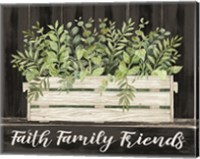 Faith, Family, Friends Fine Art Print