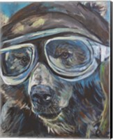 Pilot Bear 1 Fine Art Print