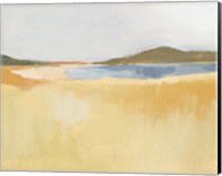 Ochre Seaside I Fine Art Print