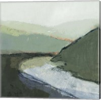 Riverbend Landscape I Fine Art Print