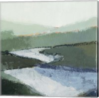 Riverbend Landscape II Fine Art Print