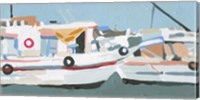 Bright Boats II Fine Art Print
