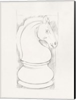 Chess Set Sketch III Fine Art Print