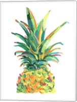 Bright Pop Pineapple II Fine Art Print