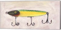 Retro Fishing Lure IV Fine Art Print