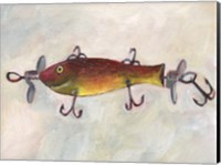 Retro Fishing Lure V Fine Art Print