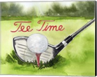 Tee Off Time III Fine Art Print