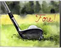 Tee Off Time IV Fine Art Print