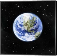 Earth From Afar I Fine Art Print