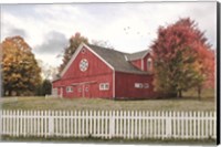 Fall Barn Fine Art Print