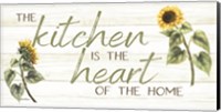 The Kitchen is the Heart of the Home Fine Art Print