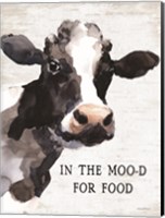 In the Moo-d for Food Fine Art Print