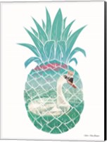 Swan Pineapple Fine Art Print