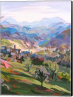 Italian Hillside Fine Art Print