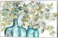 Eucalyptus in Mason Jar I Fine Art Print