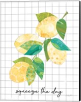 Summer Lemons Sentiment II Fine Art Print