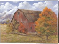 Autumn Barn Fine Art Print