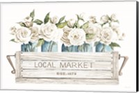 Local Market Flowers Fine Art Print