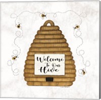 Welcome to Our Hive Fine Art Print