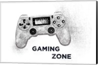 Garage Gaming Zone Fine Art Print