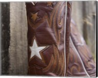 Boots with Star Fine Art Print